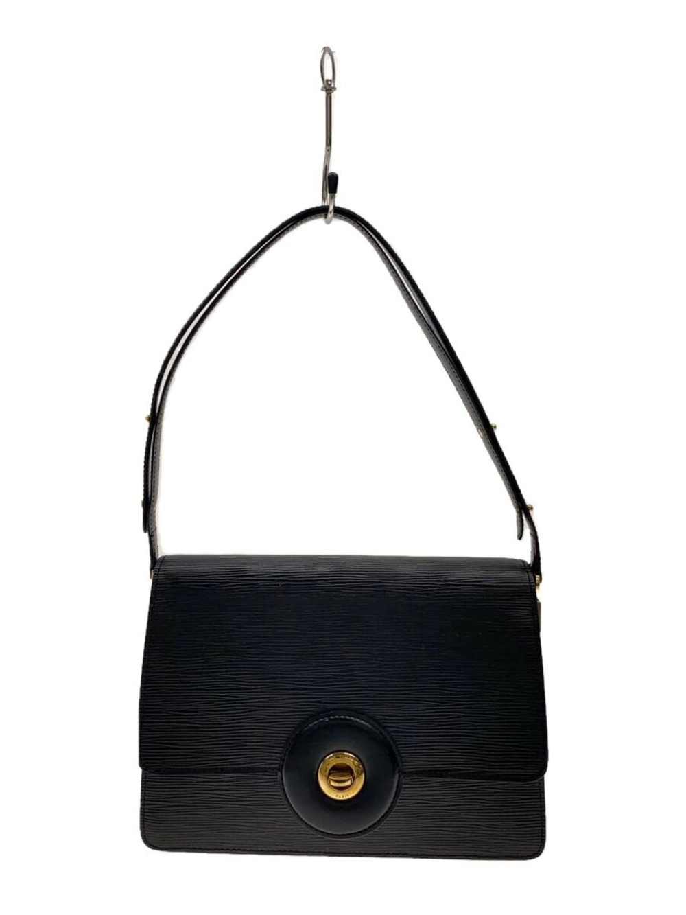 LOUIS VUITTON Run Epi Leather Bag Black
